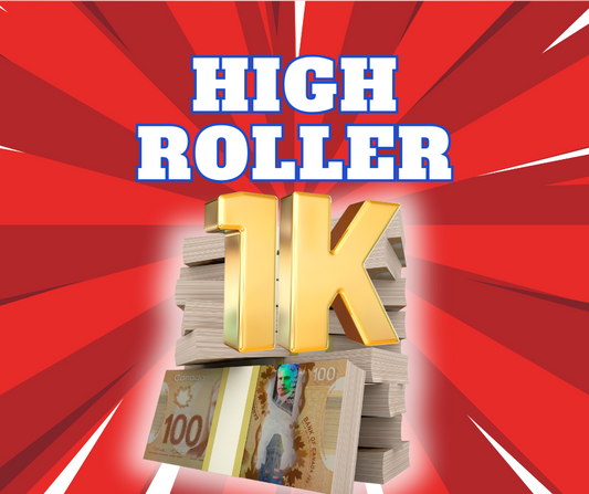 High Roller $1000 - Digital Print